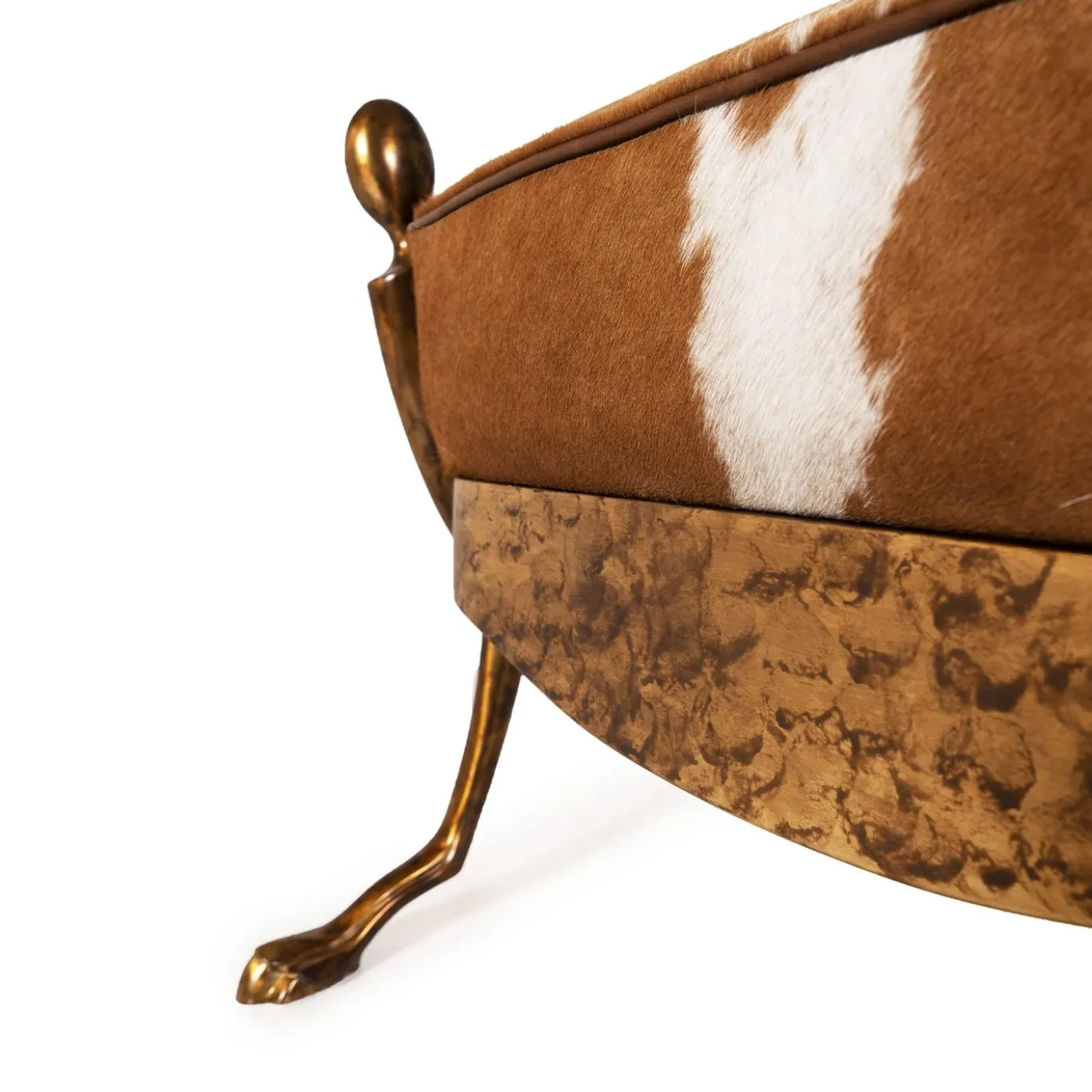 Poltrona Over in pelle Cavallino