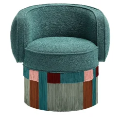 Poltrona Pirouette Clu Swivel Geo Wien di Lorenza Bozzoli