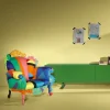 Poltrona Proust Geometrica di Alessandro Mendini