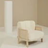 Poltrona Raquette 180 Beige di Cristina Celestino