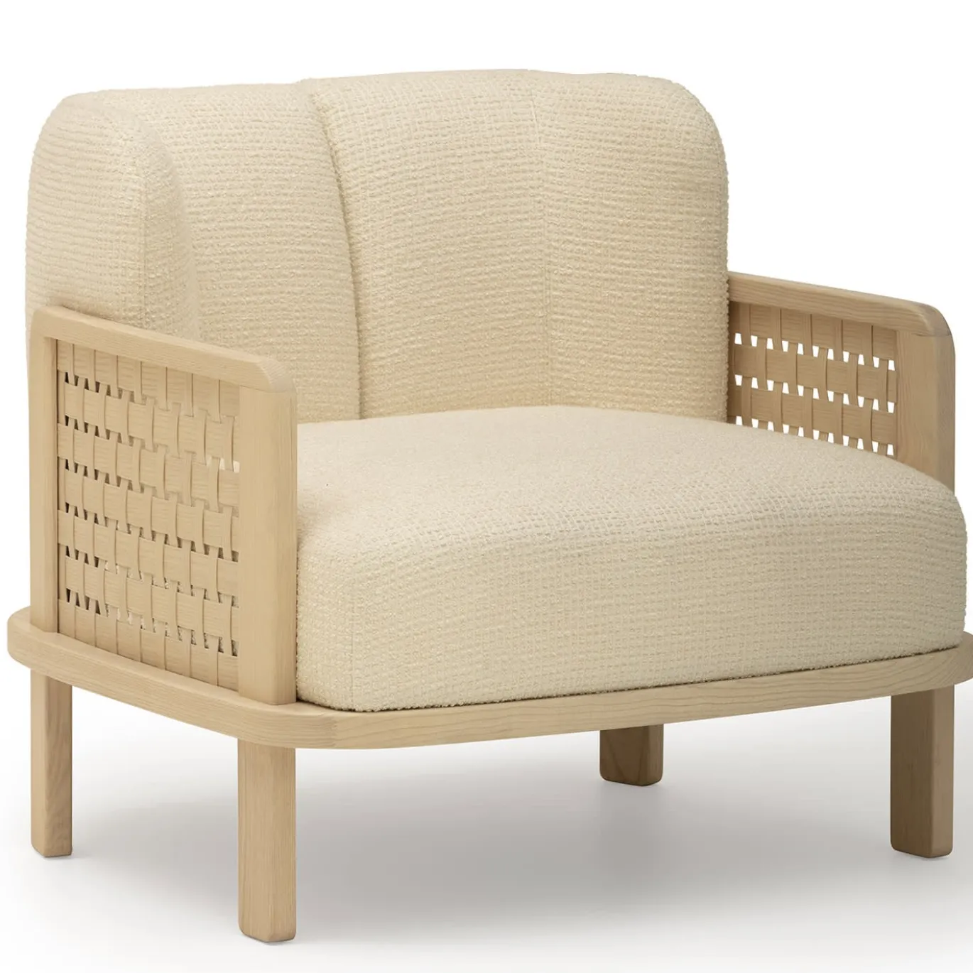 Poltrona Raquette 180 Beige di Cristina Celestino