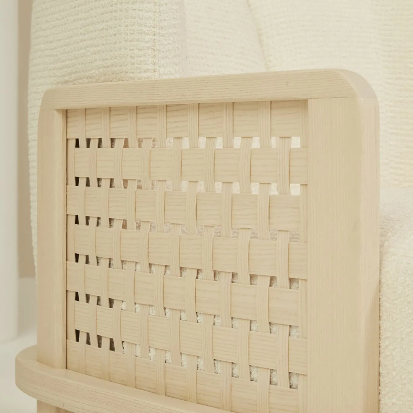 Poltrona Raquette 180 Beige di Cristina Celestino
