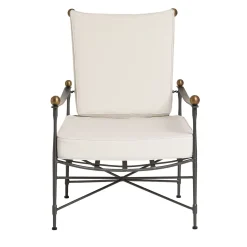 Poltrona Reclinabile Imbottita Crossweave Beige