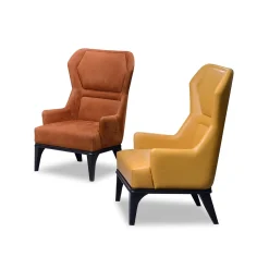 Poltrona relax 2019 Arancione Nabuk