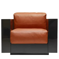 Poltrona Saratoga Orange di Lella e Massimo Vignelli