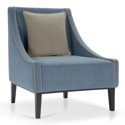 Poltrona Sikka B61 Curva Blu
