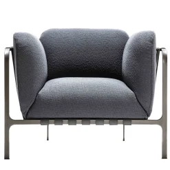 Poltrona Sydney grigio scuro