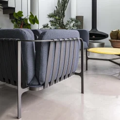 Poltrona Sydney grigio scuro