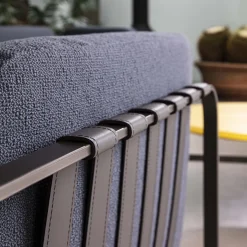 Poltrona Sydney grigio scuro