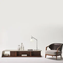 Poltrona Sydney in pelle