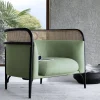 Poltrona Targa in verde di GamFratesi