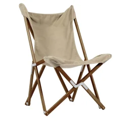 Poltrona Tripolina in Teak Verde Camouflage