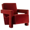 Poltrona Utrecht Rossa di Gerrit T. Rietveld