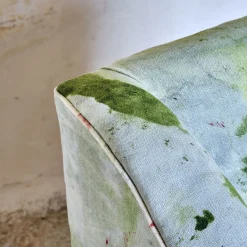 Poltrona Verde e Grigia Collezione Bisanzio