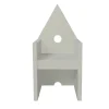 Poltrona Vescovina grigio chiaro di Lanfranco Benvenuti