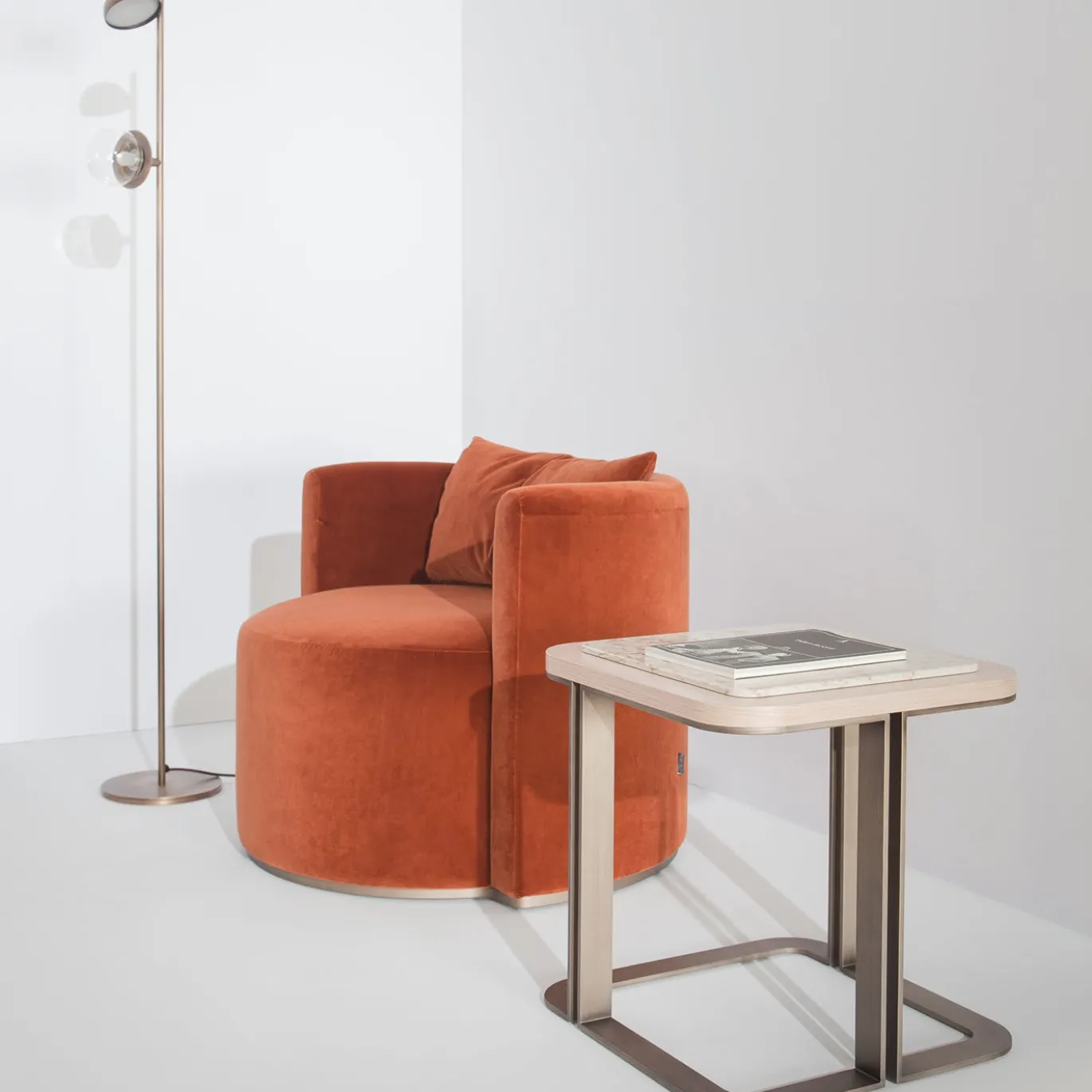 Poltrona Virna Red di Ciarmoli Queda Studio