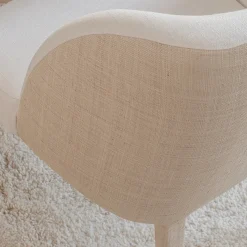 Poltroncina Colette Raffia Tea della collezione Riviera