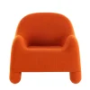 Poltroncina Gomma Arancione di De Pas, D'Urbino, Lomazzi