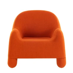 Poltroncina Gomma Arancione di De Pas, D'Urbino, Lomazzi