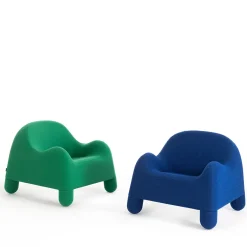 Poltroncina Gomma Verde di De Pas, D'Urbino, Lomazzi
