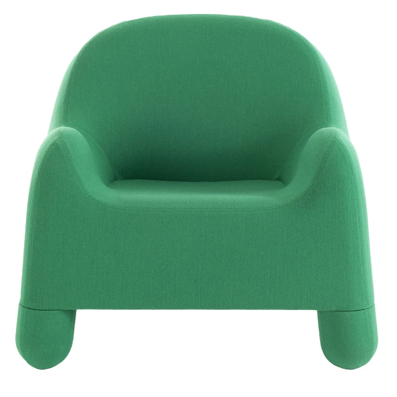 Poltroncina Gomma Verde di De Pas, D'Urbino, Lomazzi