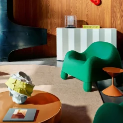 Poltroncina Gomma Verde di De Pas, D'Urbino, Lomazzi