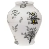 Pompei Vaso ad anfora con rami e gioielli h27cm