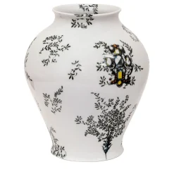 Pompei Vaso ad anfora con rami e gioielli h27cm