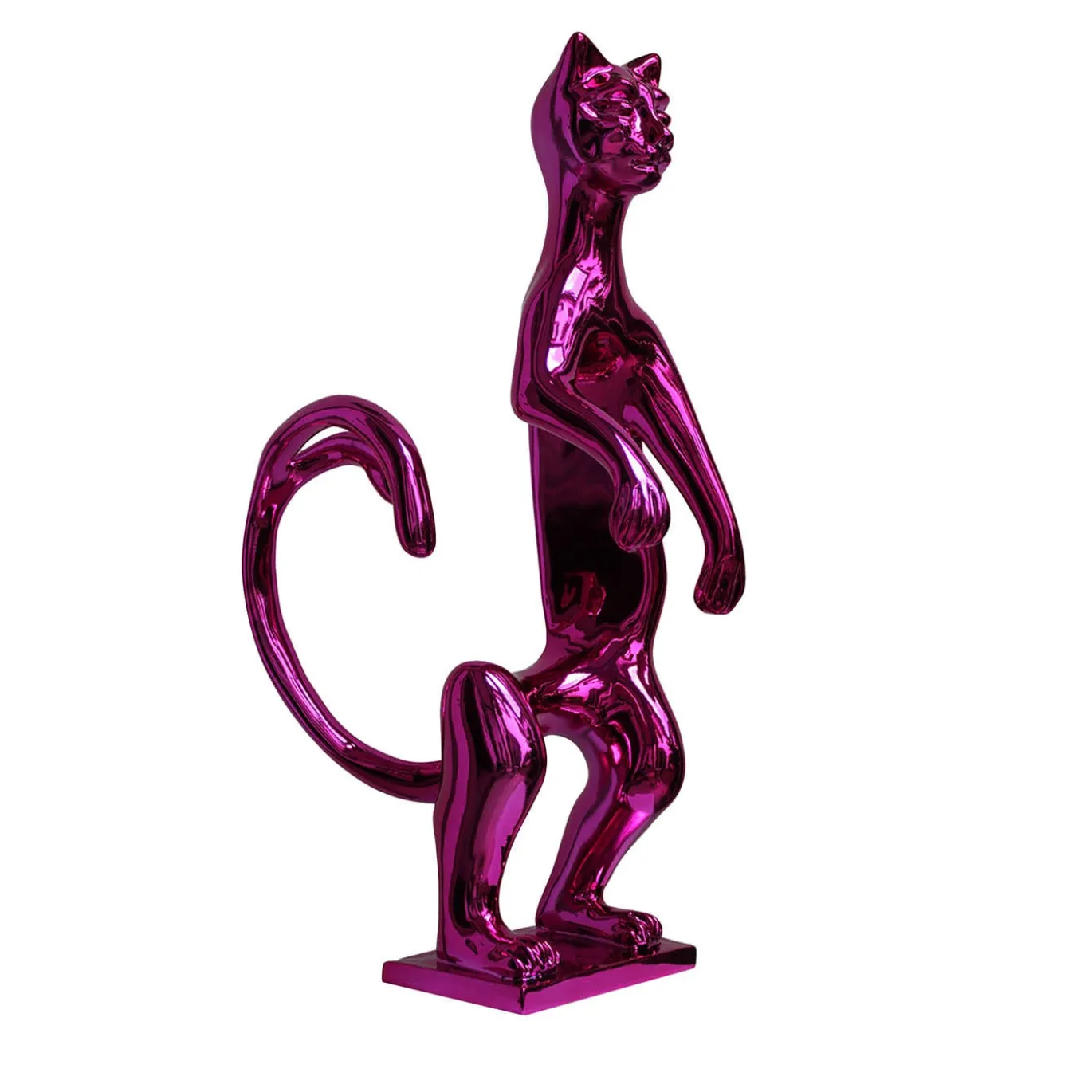PoPCat Rosa Scultura di Sauro Cavallini