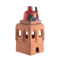 Portacandela in terracotta Felicissima San Cataldo