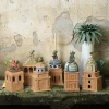Portacandela in terracotta Felicissima Santa Caterina