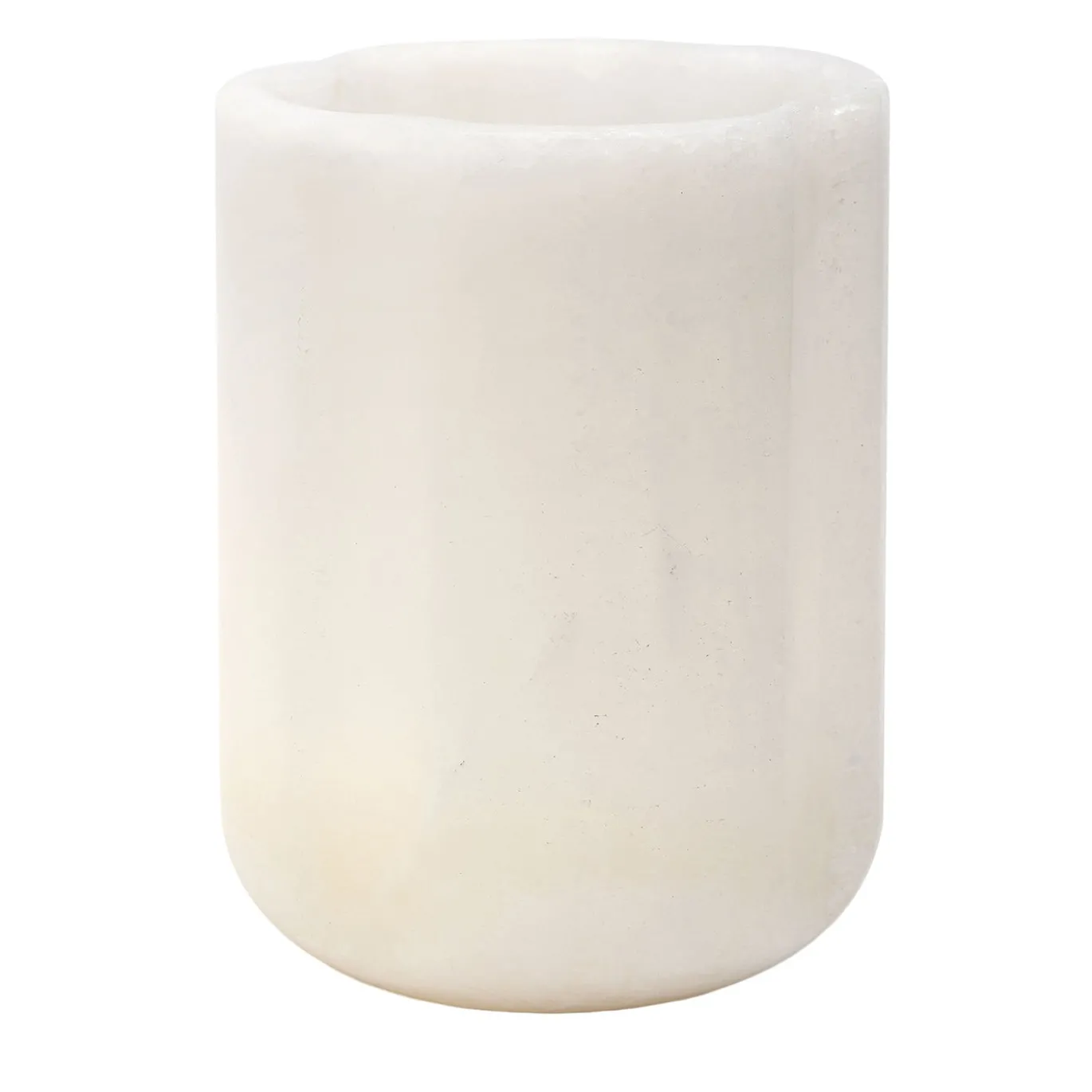 Portacandele Arch L in Onice bianco di Piet Boon