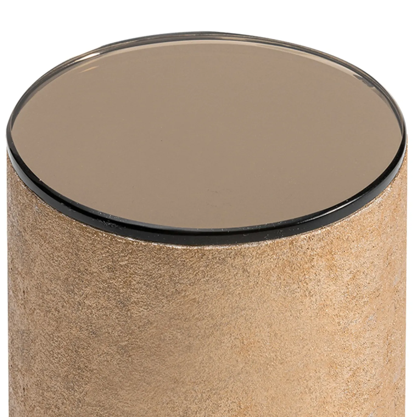 Portacandele Ebriat grande bronzo in cemento