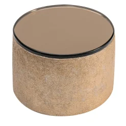 Portacandele Ebriat piccolo bronzo in cemento