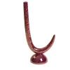 Portacandele Kappa in ceramica rossa