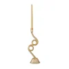 Portacandele The Snake in vetro di Murano beige