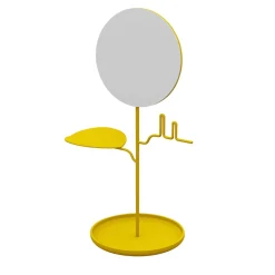 Portagioie giallo Custode con specchio