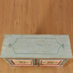 Porta TV geometrico e floreale Tirolesi '600