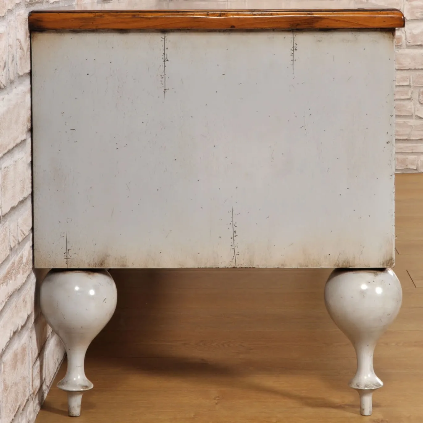 Porta TV Transizione '800 laccato grigio
