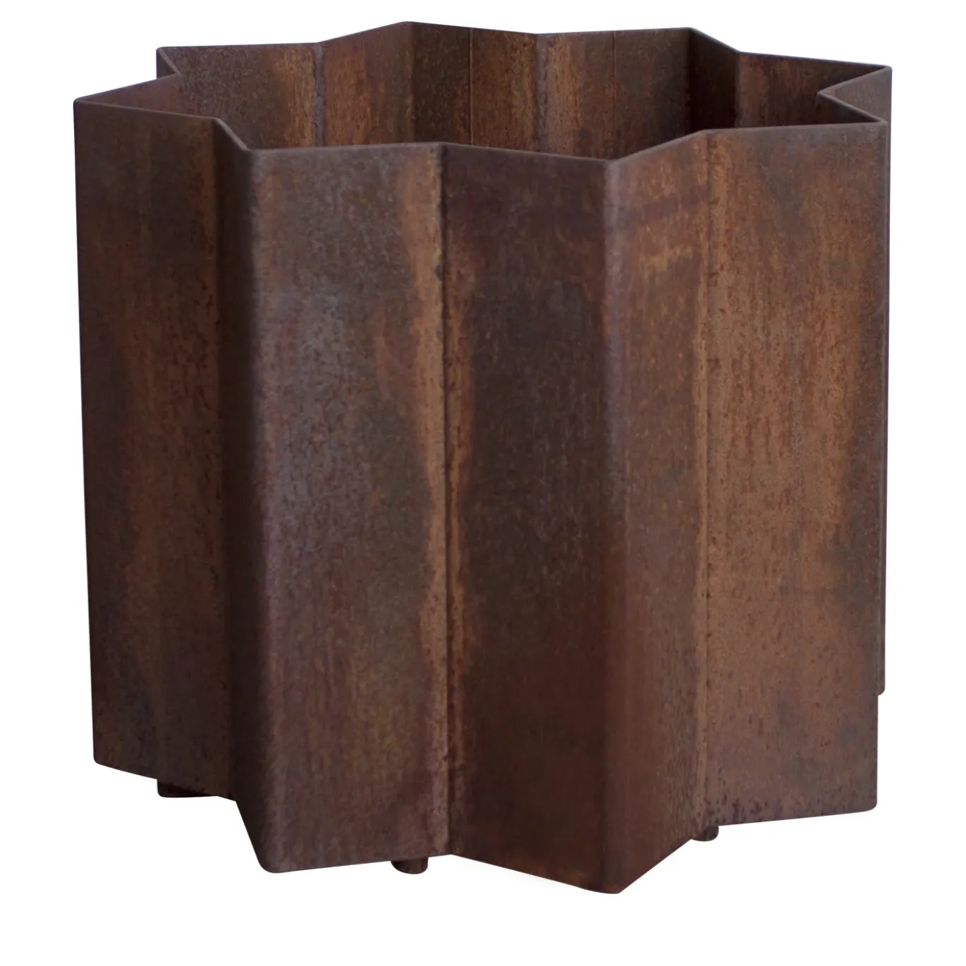 17 Portavaso in corten