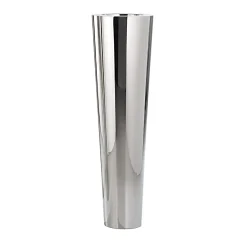 Portavaso Narnya in acciaio inox lucido