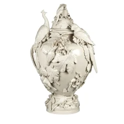 Potiche Caserta Floral Beige di Antonio Fullin