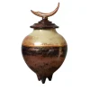 Potiche in ceramica rossa di San Sepolcro con coperchio della Small Collection