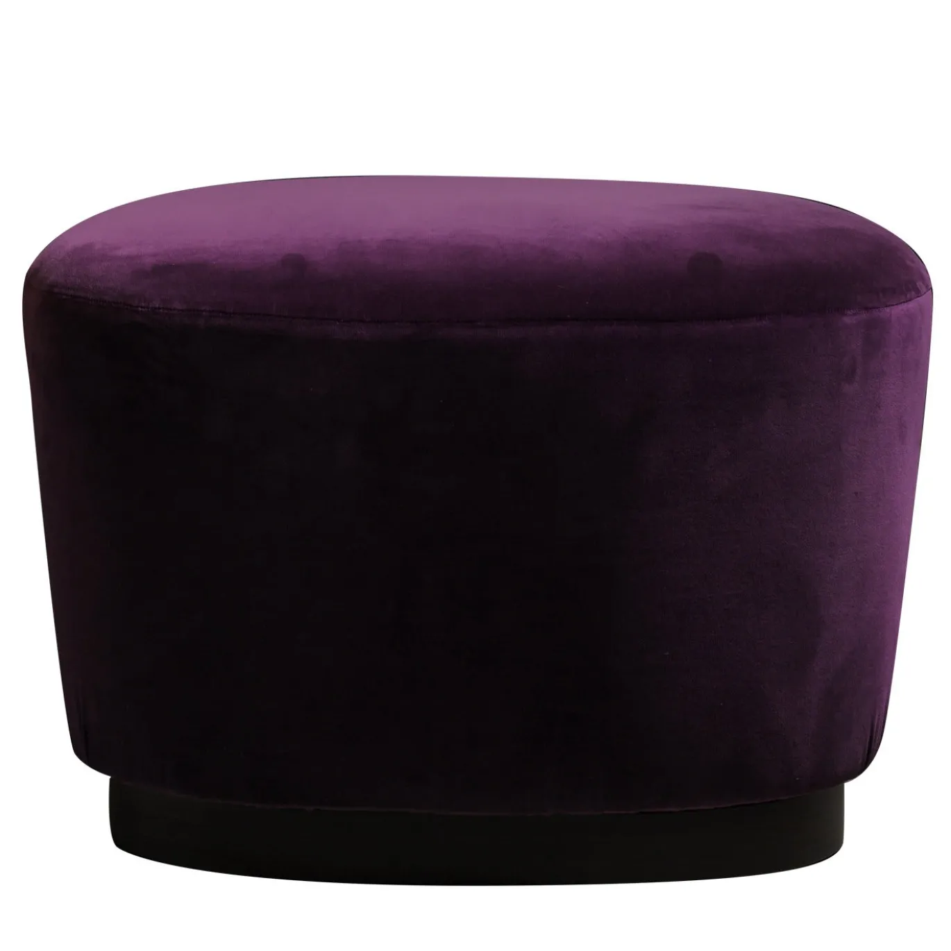 Pouf a macchie viola