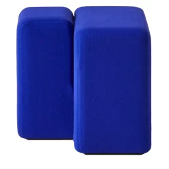 Pouf angolare Blue Soft di Linde Freya Tangelder