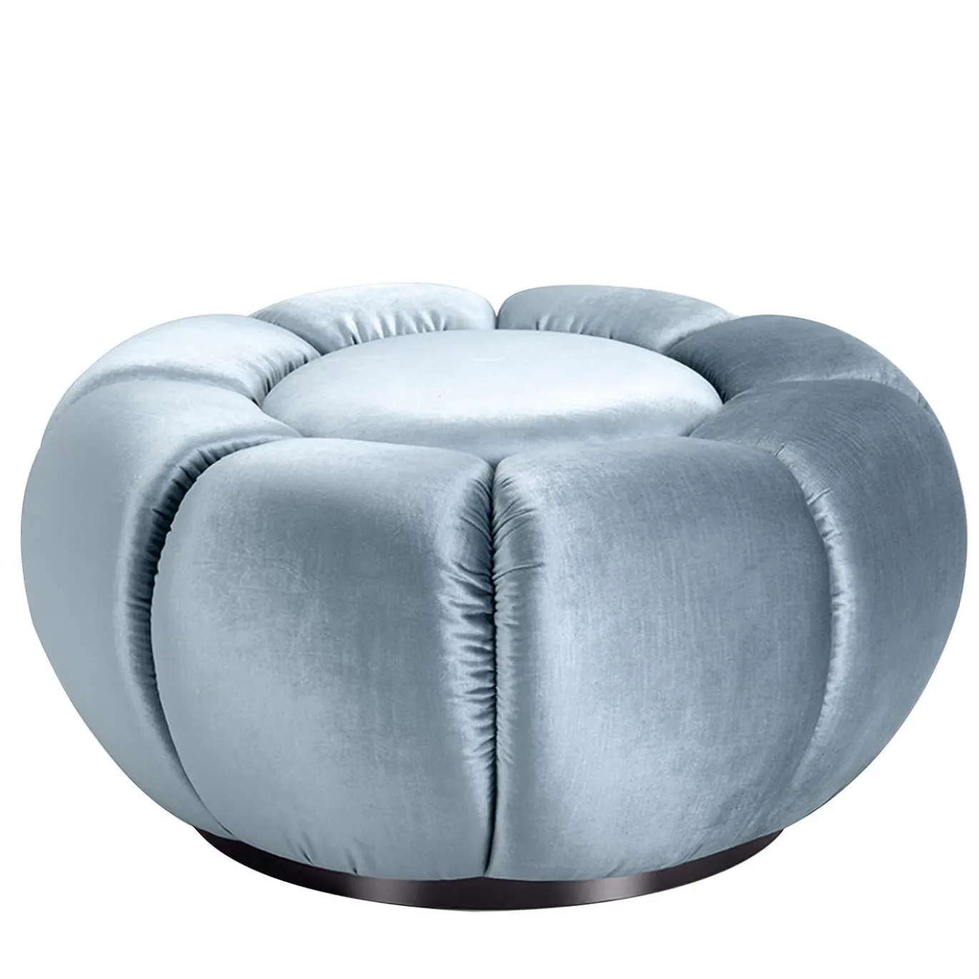 Pouf azzurro Arke