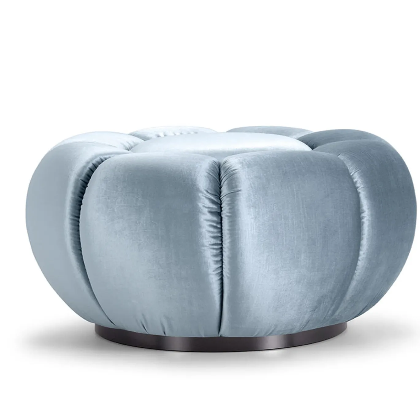 Pouf azzurro Arke