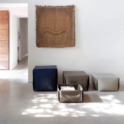 Pouf Bao grigio Cemento di Viola Tonucci