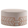 Pouf Belte Beige di Elena Salmistraro