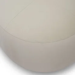 Pouf Billie D68 Rotondo Bianco